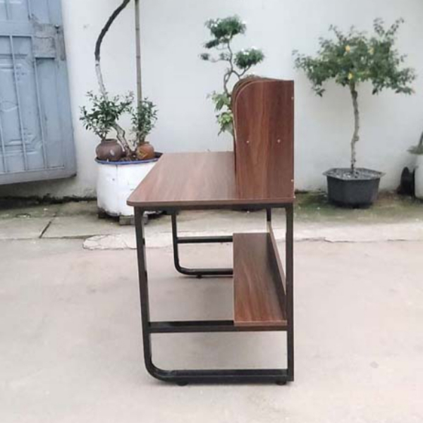 Bàn giá sách 1m2, Khung sắt chữ U, Gỗ MDF chống trầy - Trang 1