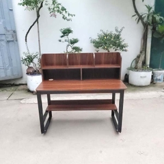 Bàn giá sách 1m2, Khung sắt chữ U, Gỗ MDF chống trầy - Trang 1