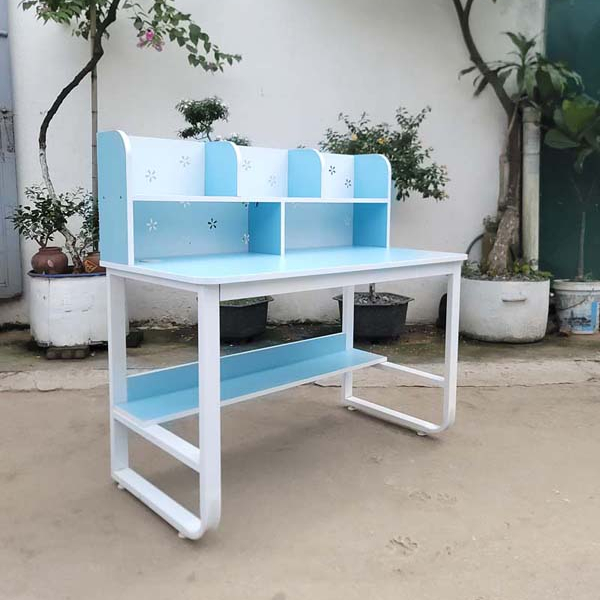 Bàn giá sách 1m2, Khung sắt chữ U, Gỗ MDF chống trầy - Trang 1