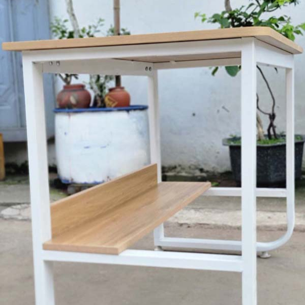 Bàn giá sách 1m2, Khung sắt chữ U, Gỗ MDF chống trầy - Trang 1