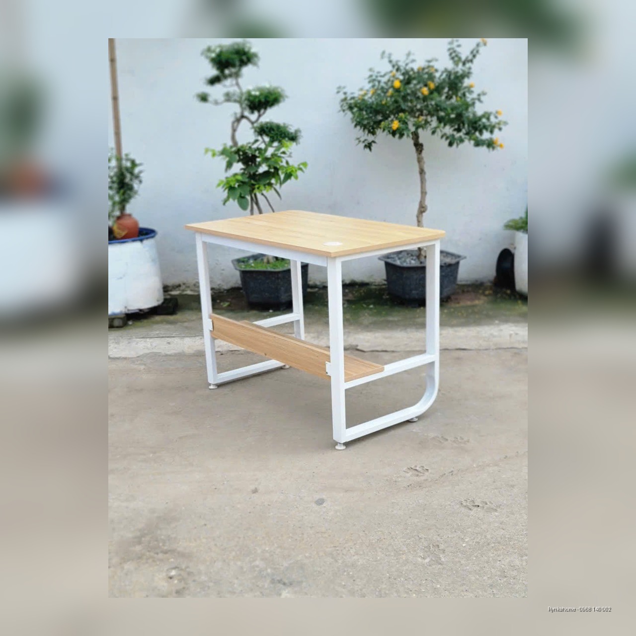Bàn Học + Bàn Làm Việc Dài 1m2 Không Giá Sách