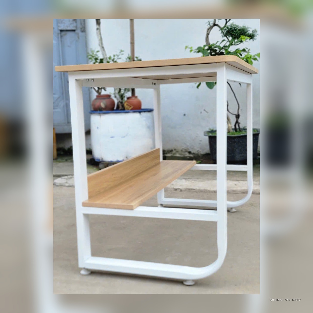 Bàn Học + Bàn Làm Việc Dài 1m2 Không Giá Sách