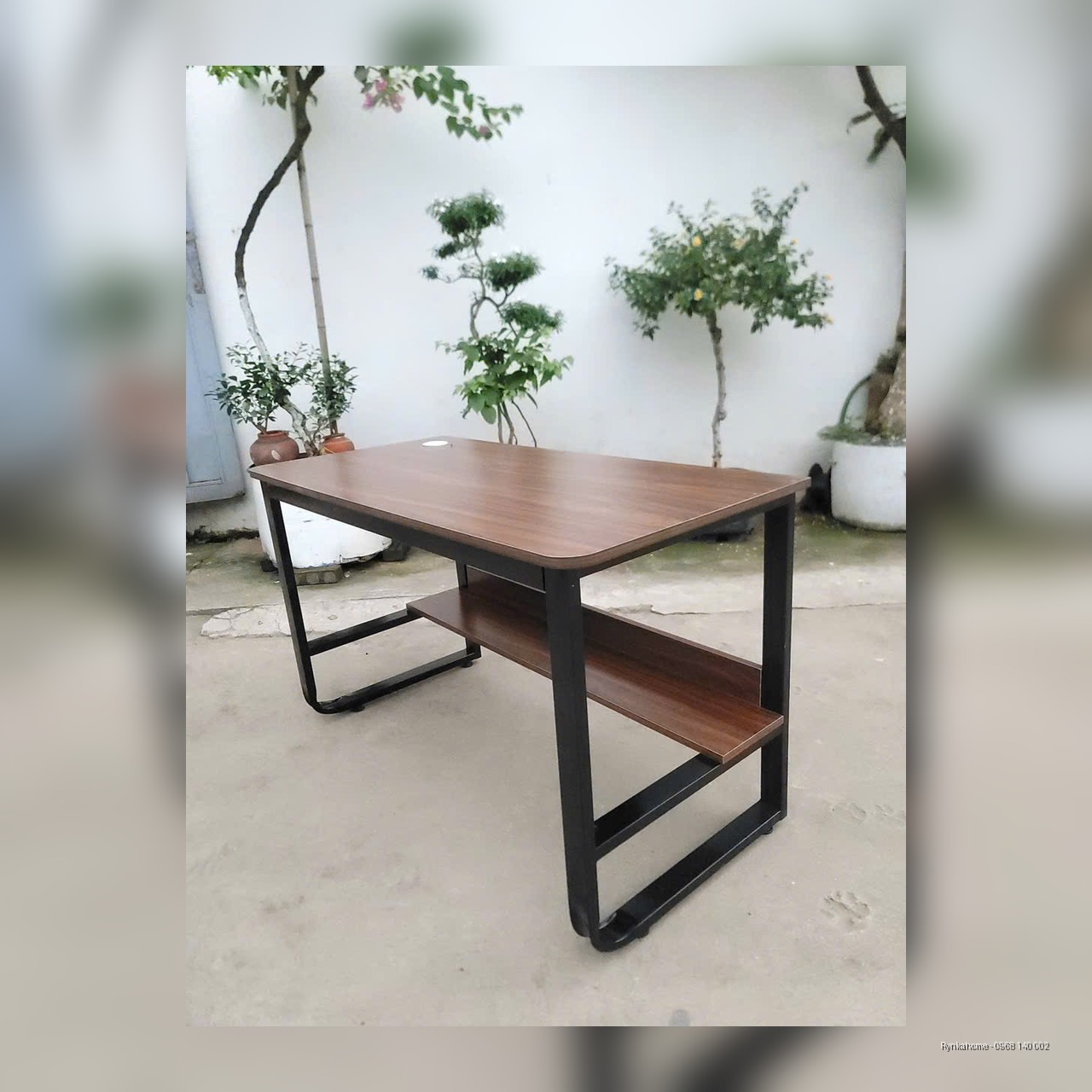 Bàn Học + Bàn Làm Việc Dài 1m2 Không Giá Sách