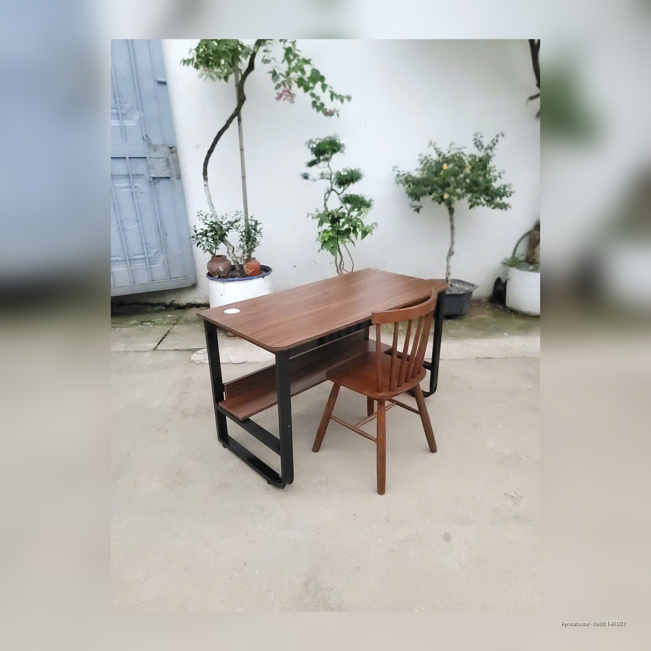 Bàn Học + Bàn Làm Việc Dài 1m2 Không Giá Sách