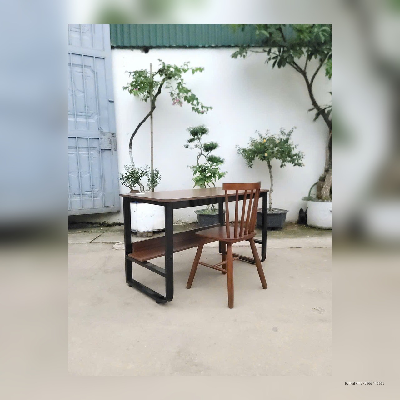 Bàn Học + Bàn Làm Việc Dài 1m2 Không Giá Sách