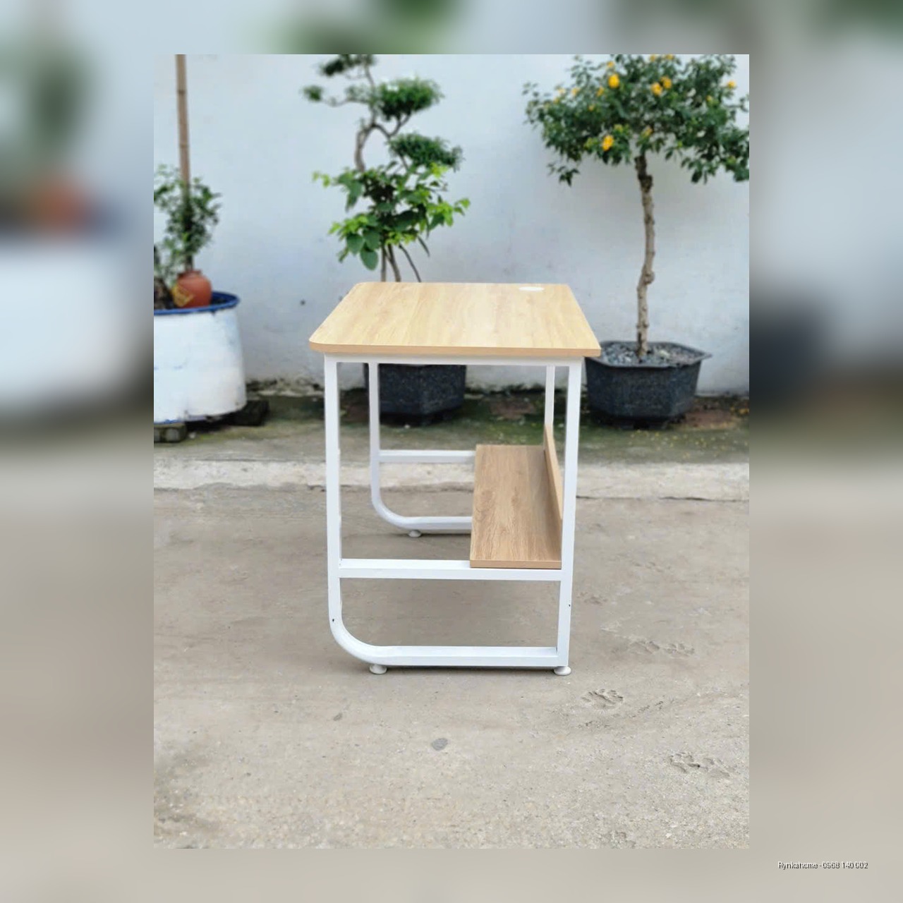 Bàn Học + Bàn Làm Việc Dài 1m2 Không Giá Sách