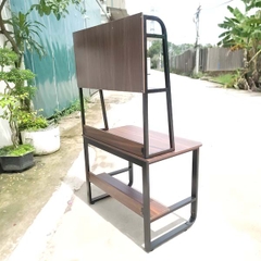 Bàn học giá sách khung sắt 1m, Kích thước 60x100x167cm, Sơn tĩnh điện - Trang 1