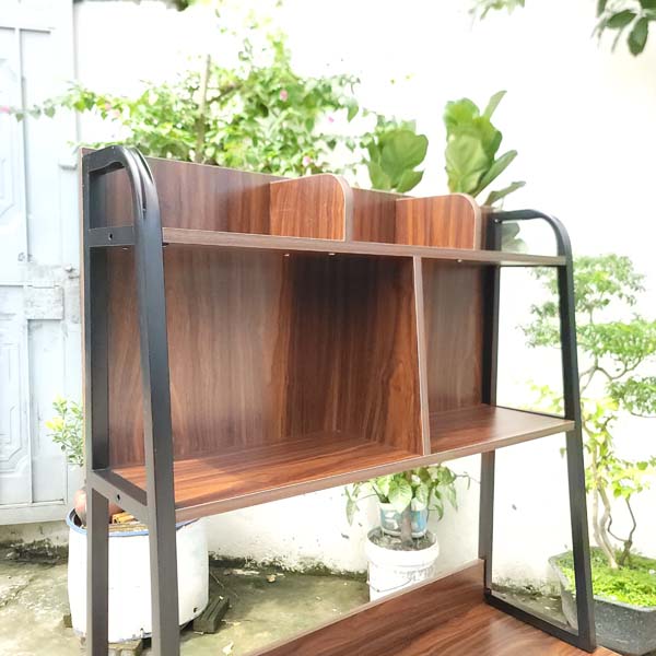 Bàn học giá sách khung sắt 1m, Kích thước 60x100x167cm, Sơn tĩnh điện - Trang 1