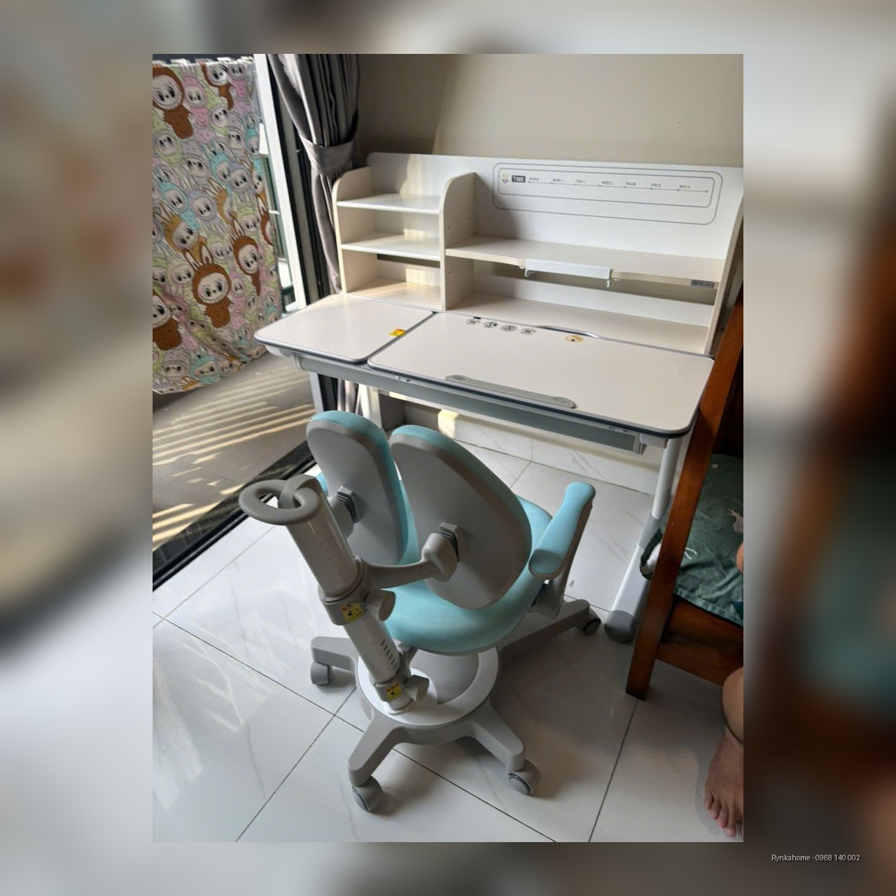 Bàn học thông minh rộng 1m2 YX-12001 ghế DA-618V1