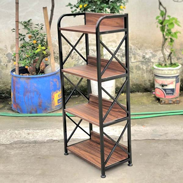 Kệ sách khung sắt rộng 50cm, Cao 3,4,5 tầng